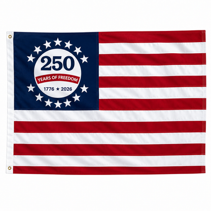 Limited Edition 250th Anniversary USA Commemorative Flag – 3x5 ft | VIFWA