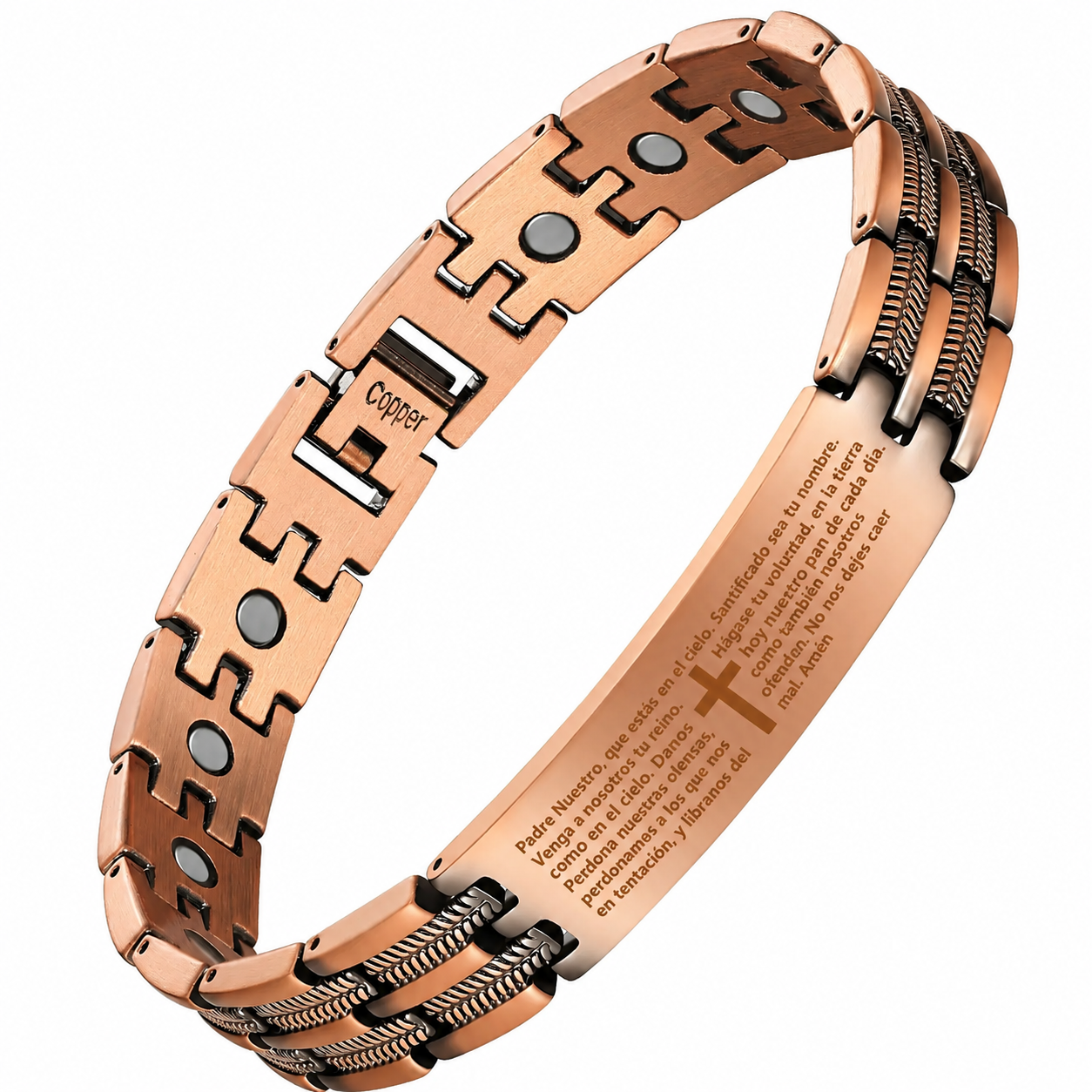 ✝ Copper Cross Bracelet