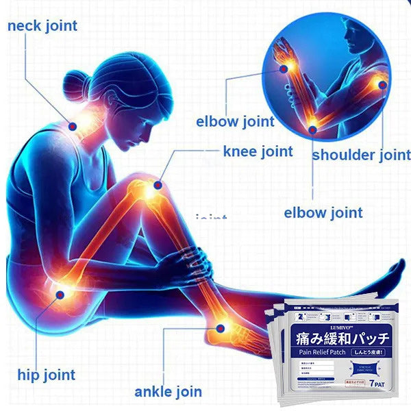 Natural Herbal Pain Relief Patches