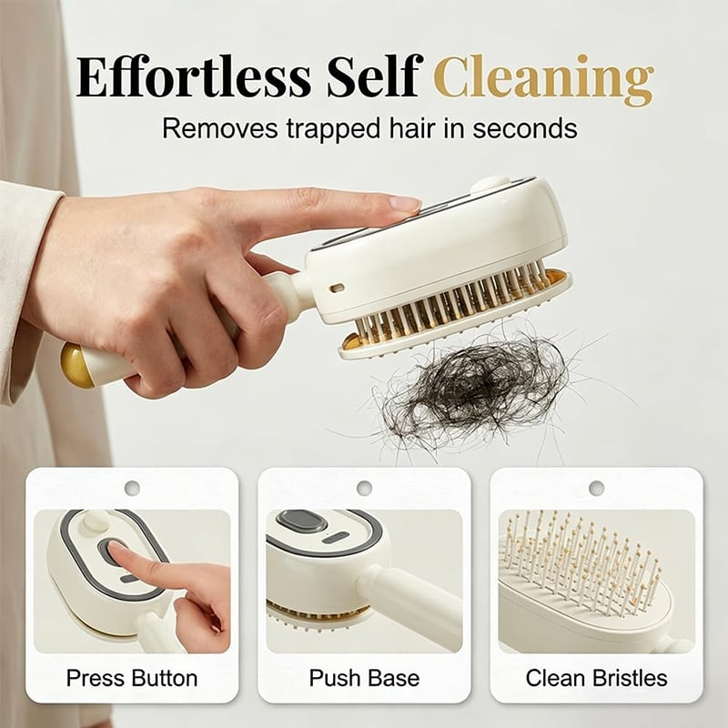 2026 Anti-Knot & Anti-Frizz Brush