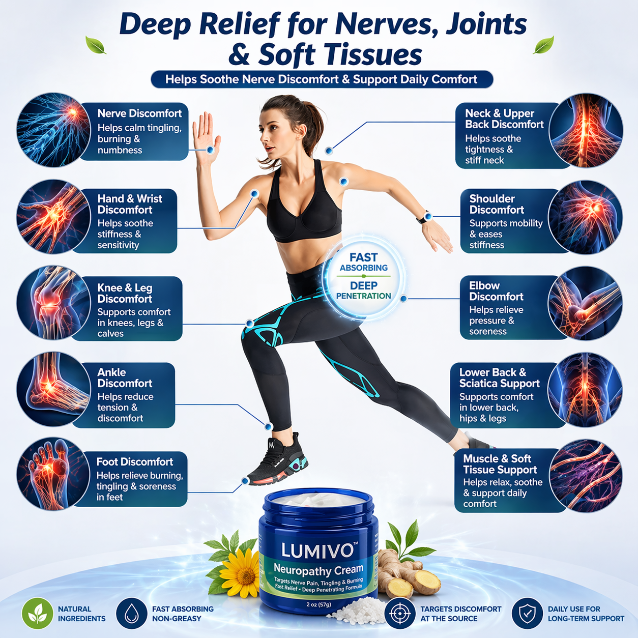 LUMIVO™ Plant-Based Neuropathy Cream