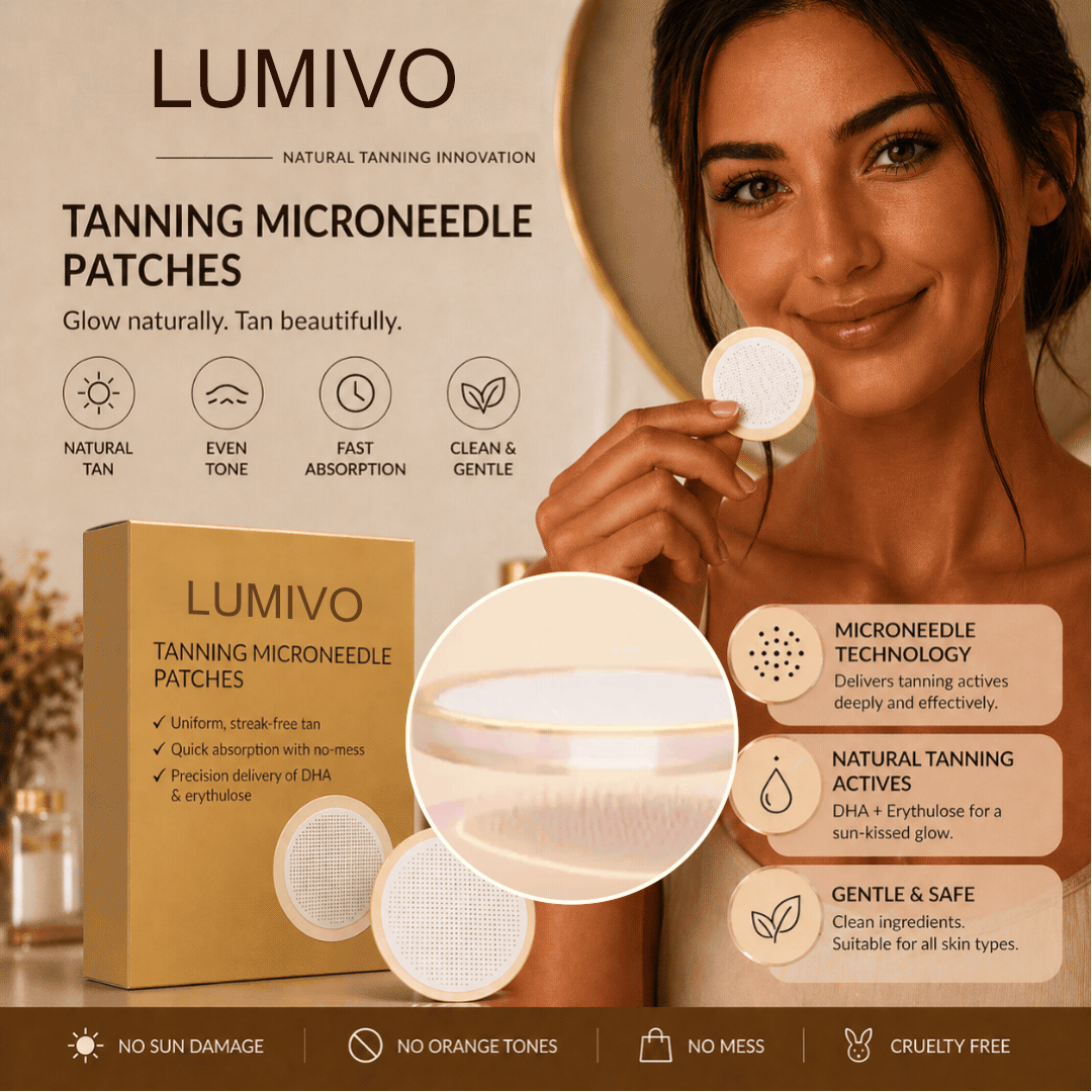 SunFree Transdermal Tanning Patch — Stop painting your skin. Start activating it.